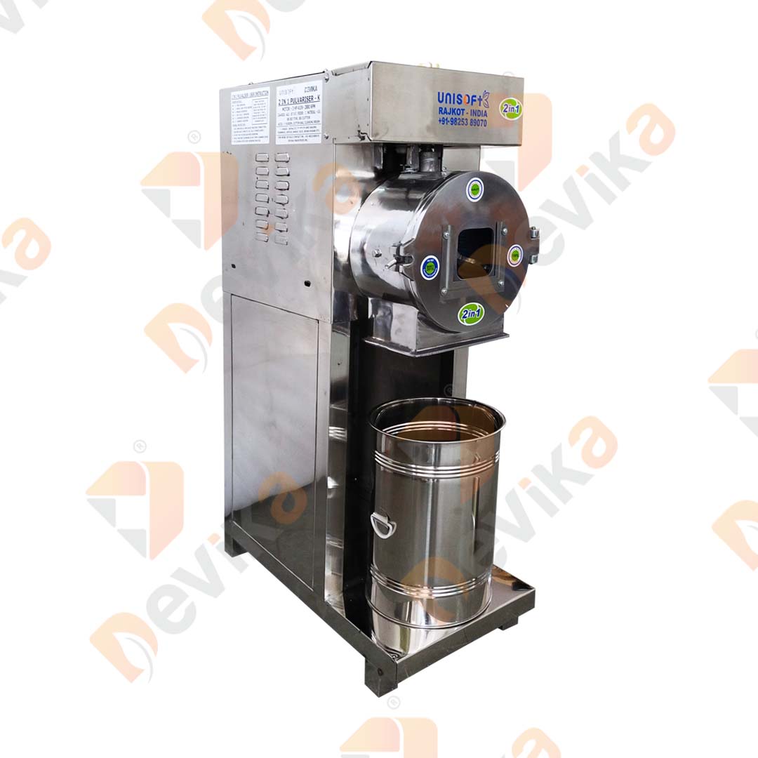 2IN1 PULVERISER / COMMERCIAL ATTA CHAKKI MACHINE