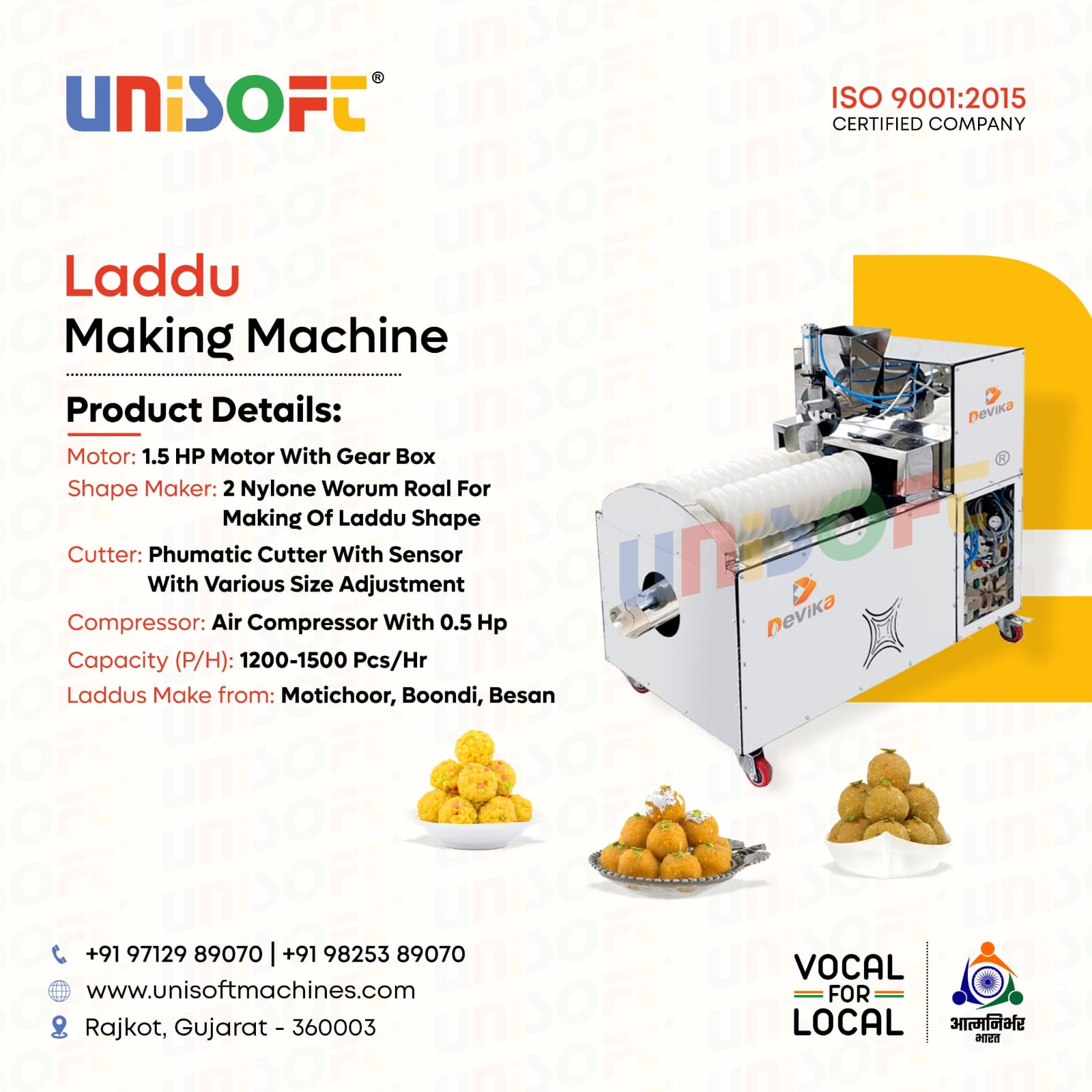 Laddu Making Machine