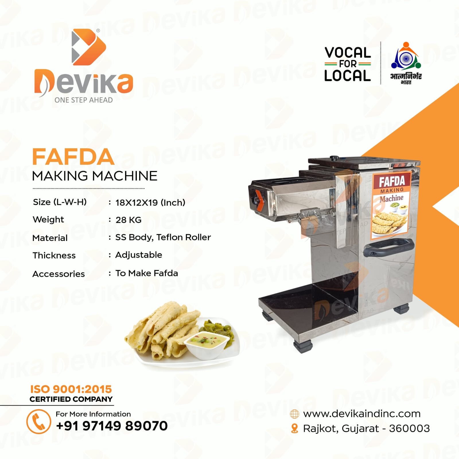 Fafda Making Machine