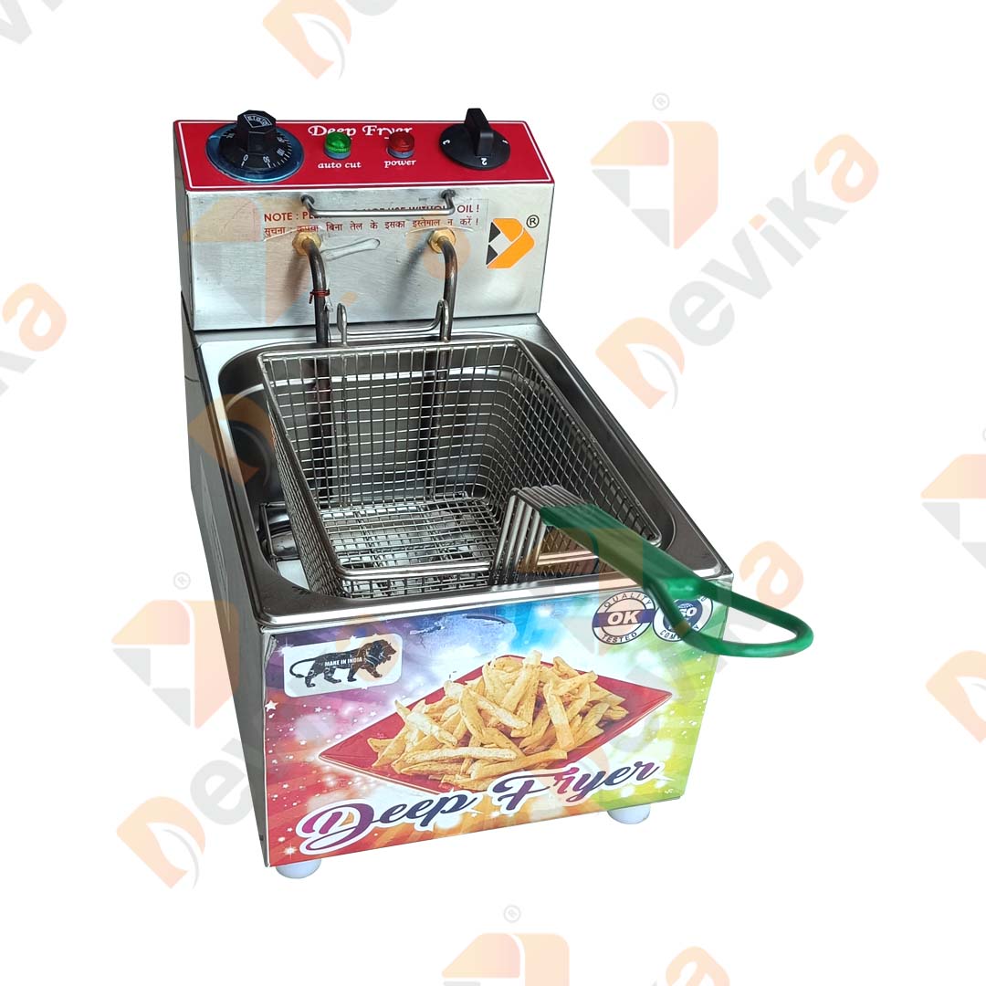 Deep Fryer ( French Fryer ) Electric + Gas - 5Ltr