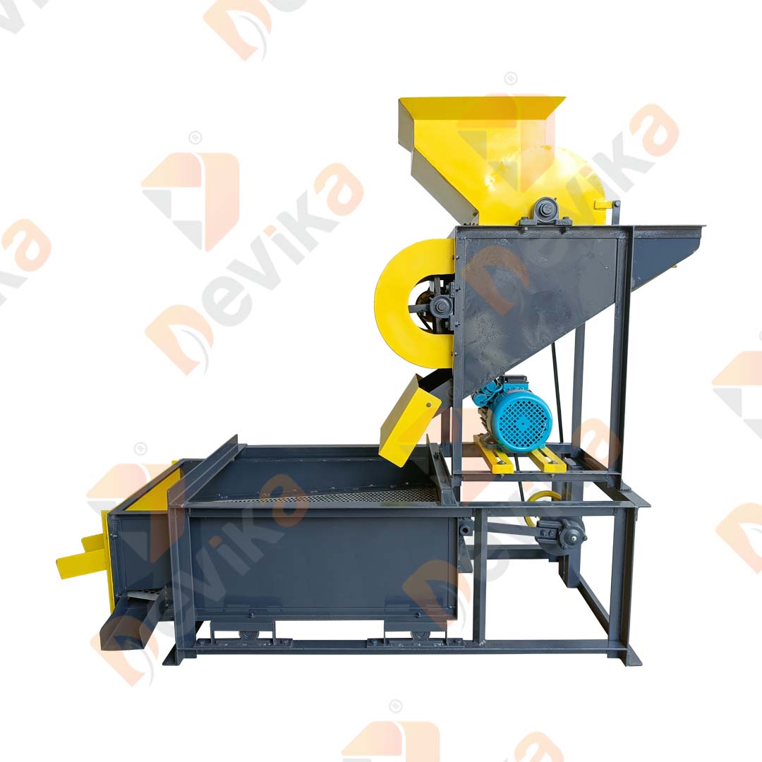 Groundnut Decorticator With Grader