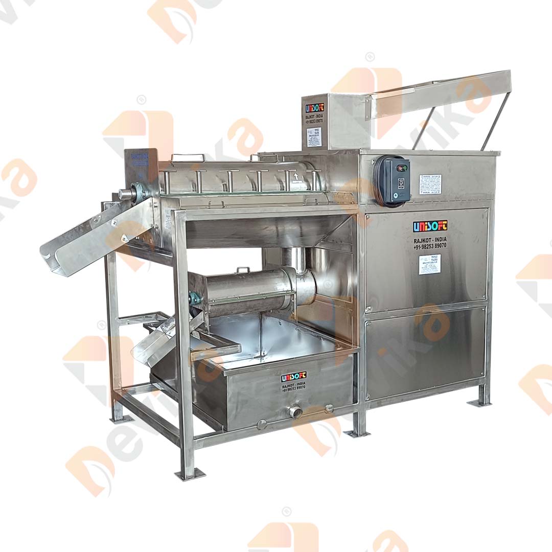 Mango Pulp Making Machine - 2 Tonne Double Filter