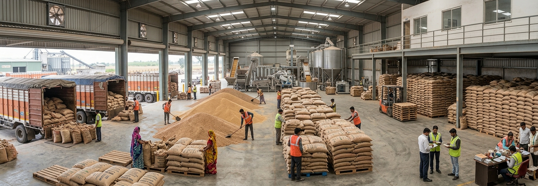 Agri Commodity Processing Machine