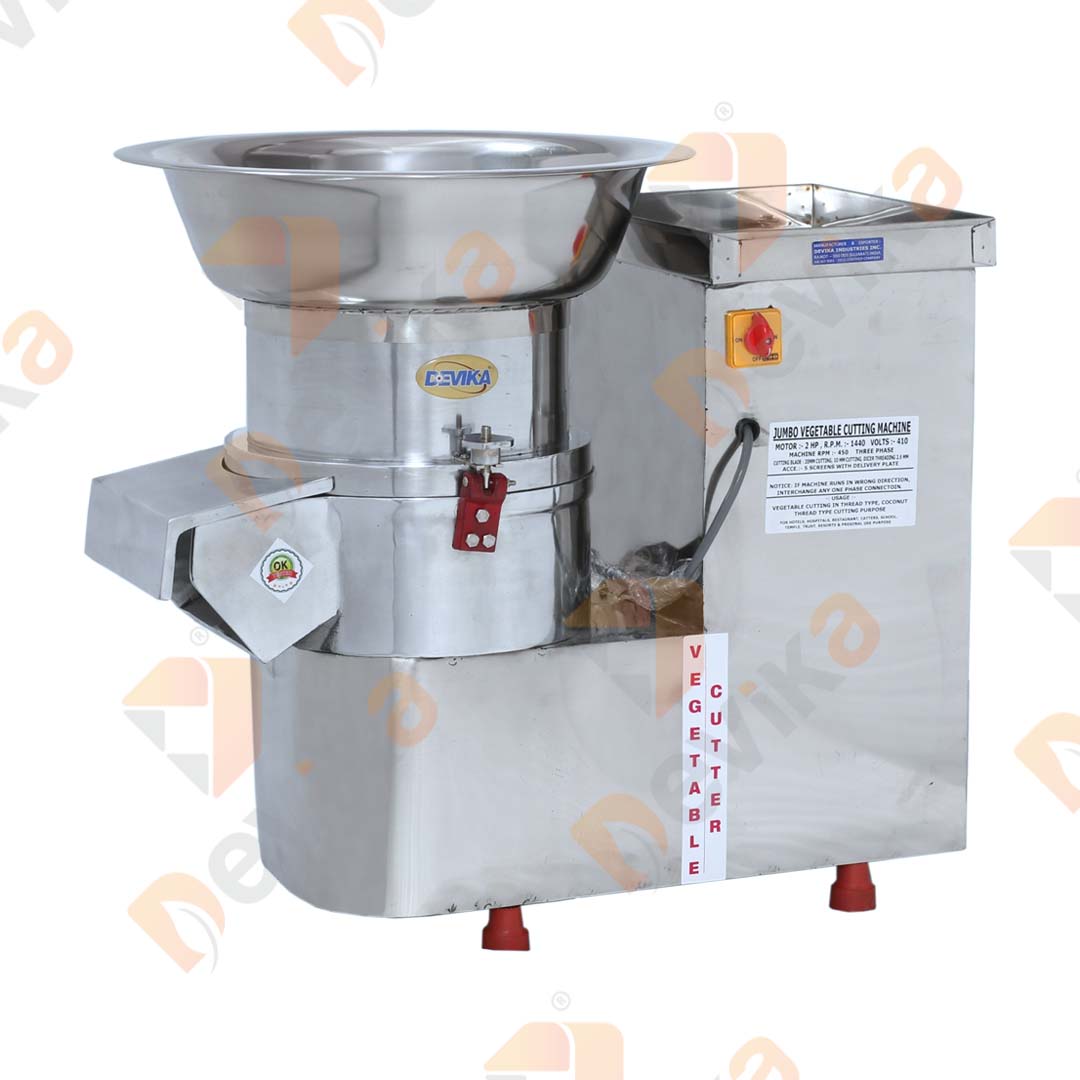5 Hp Slicer, Auto Hopper , 2 Blades -1 Die, Thicknesss Adjustable