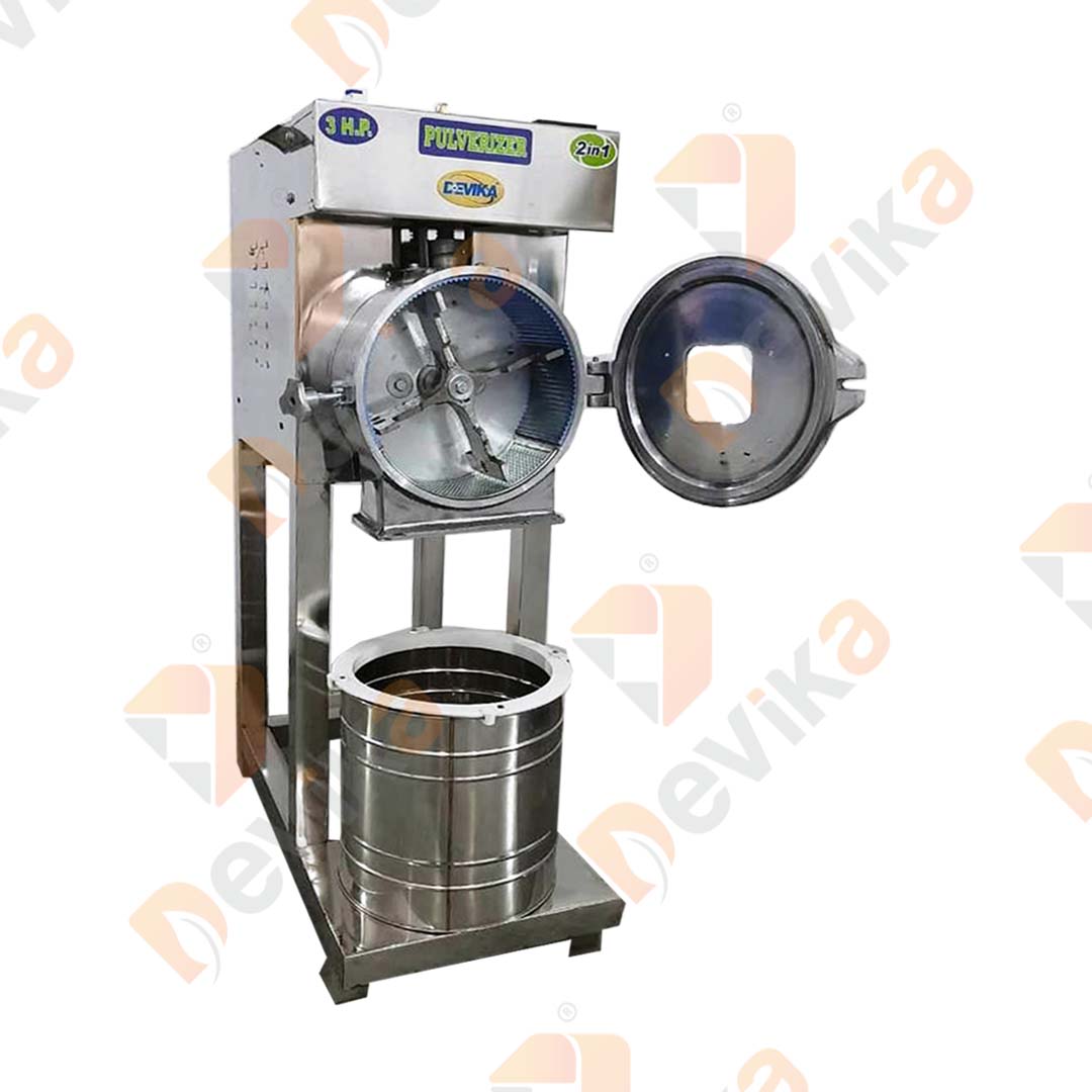 3HP 2IN1 PULVERISER  SEMI AUTO