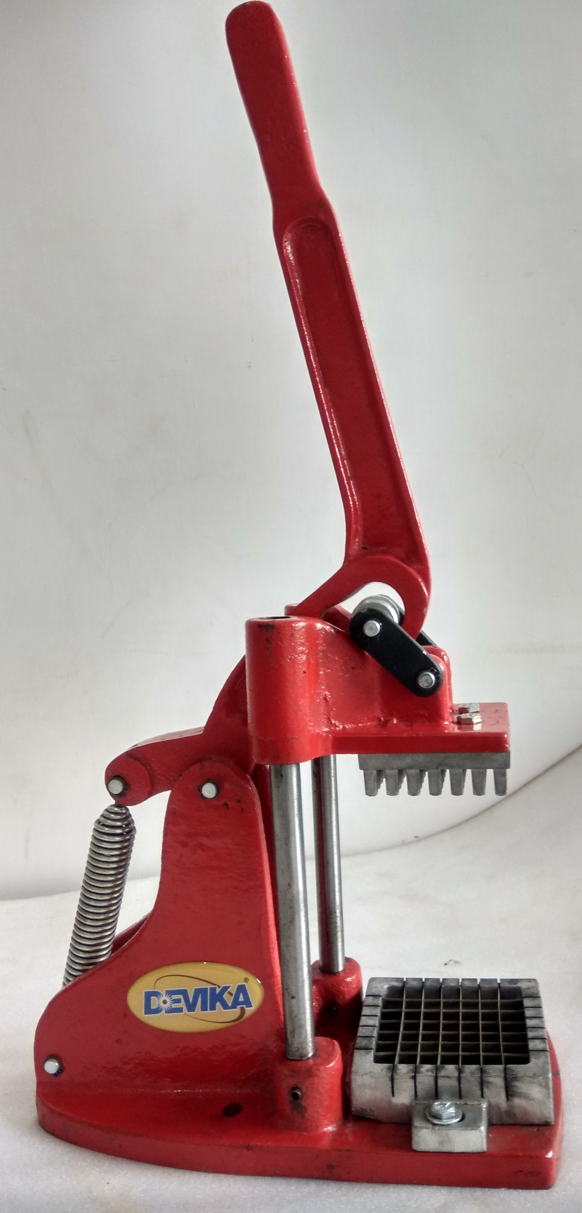 HAND OPEREGULERD FINGER CHIPS MACHINE - CASTING