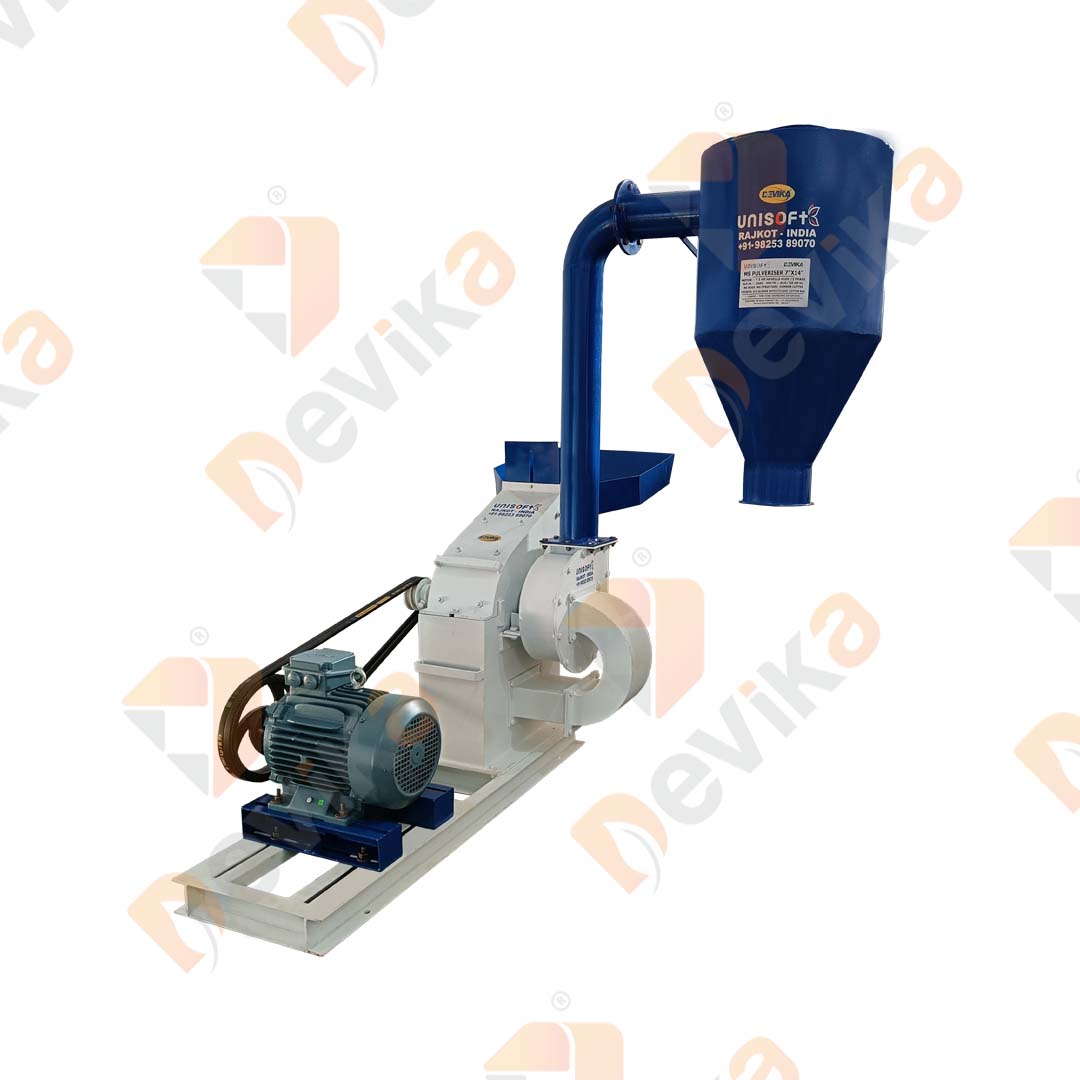 10"X20" M. S. PULVERISER WITH SUPER CYCLONE BLOWER, WITHOUT MOTOR