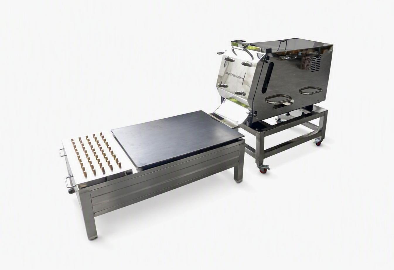 1000 Chapati (Roti) Pressing Machine with Manual Roasting